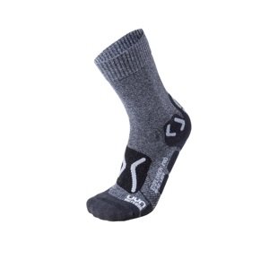 UYN - ponožky LADY OUTDOOR EXPLORER MID SOCKS grey melange/pearl grey Velikost: 35-36