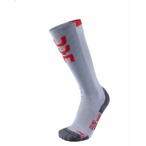Uyn ponožky Lady Ski Evo Race Socks grey/red Velikost: 35-36