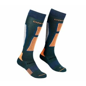 Ortovox ponožky Ski Rock'N'Wool Long Socks M pacific green Velikost: 39-41