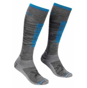 Ortovox ponožky Ski Compression Long Socks grey blend Velikost: 42-44