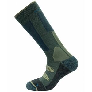 Devold ponožky Ski Touring Merino Sock green Velikost: 38-40