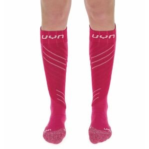 Uyn ponožky Woman Ski Comfort Fit Socks pink/white Velikost: 37-38