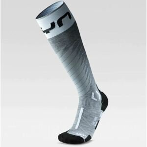 UYN ponožky Man Ski One Merino Socks grey melange white Velikost: 39-41