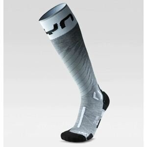 UYN ponožky Woman Ski One Merino Socks grey melange white Velikost: 35-36