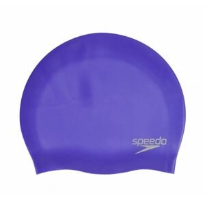 Speedo čepice Plain Moulded Silicone Cap purple Velikost: UNI