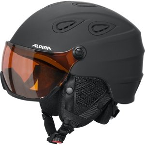 Alpina helma GRAP VISOR HM  black matt 16/17 54-57cm Velikost: 54-57
