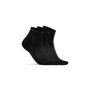 Ponožky CRAFT CORE Dry Mid 3-pack -VÝPRODEJ (ponožky CRAFT)