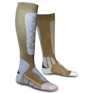 X-Socks Ski Metal Socks Women - Gold /White 35-36