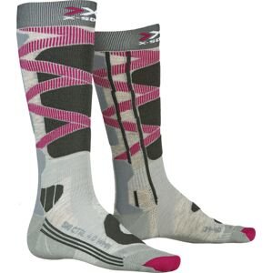 X-Socks Ski Control 4.0 Wmn - grey melange/charcoal 37-38