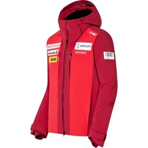 Descente Swiss National Team Replica Jacket - Dark Red XXL