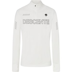 Descente Descente 1/4 Zip T-Neck - Super White XXL
