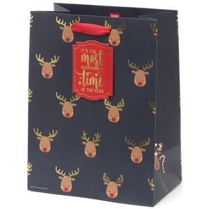 Legami Gift Bag - Medium - Rudolph Pattern uni