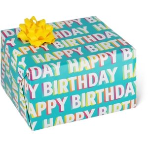 Legami Wrapping Paper - Happy Birthday uni