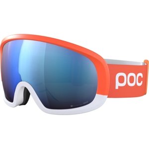 POC Fovea Mid Race - Zink Orange/Hydrogen White/Partly Sunny Blue uni