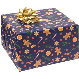 Legami Christmas Wrapping Paper - Gingerbread uni