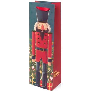 Legami Christmas Gift Bag - Bottle - Nutcracker uni