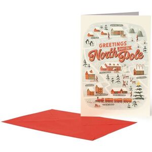 Legami  Christmas Greeting Cards - 11,5X17 - North Pole uni