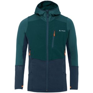 Vaude Men's Monviso Hooded Grid Fleece Jacket - mallard green L