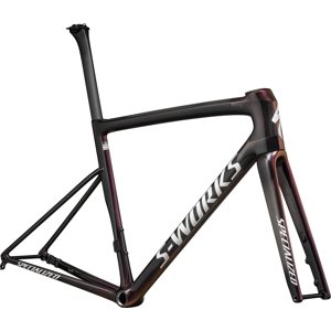 Specialized S-Works Tarmac SL8 Frameset - Gloss Carbon / Viavi Maganta Gold / Chaos Red Pearl / Whit 49