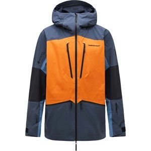 Peak Performance M Vertical Gore-Tex Pro Jacket - ombre blue/orange dune/shallow L