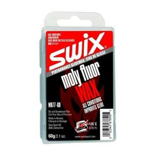 Lyžařský vosk s obsahem molybdenu Swix Molyfluor Wax 60g.