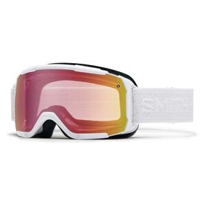 Dámské lyžařské brýle Smith Showcase OTG - white eclipse/red sensor mirror uni
