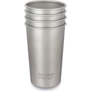 Klean Kanteen Steel Cup - 4 Pack - brushed stainless 473 ml uni