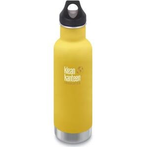 Klean Kanteen Insulated Classic w/Loop Cap - lemon curry 592 ml uni