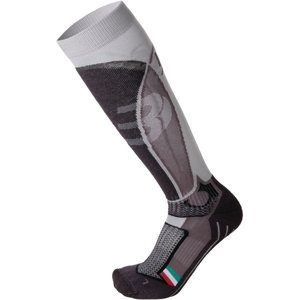Mico Medium Weight Official Ita Ski Socks - argento 47-49