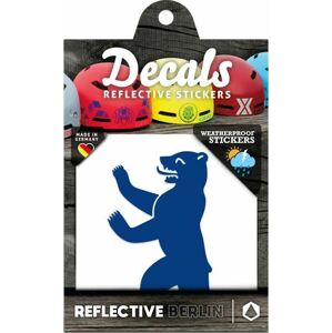 Reflective Berlin Reflective Decals - Berlin Bear - blue uni