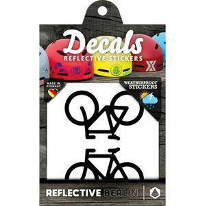 Reflective Berlin Reflective Decals - Bicycles - black uni