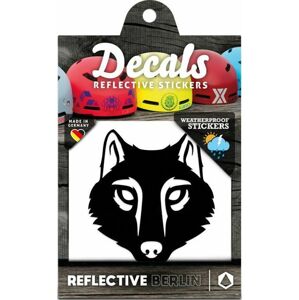 Reflective Berlin Reflective Decals - Wolf - black uni
