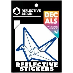 Reflective.Berlin Reflective Decals - Origami - blue uni
