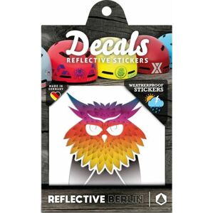 Reflective Berlin Reflective Decals - Owl - rainbow uni