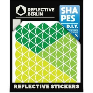 Reflective Berlin Reflective Shapes - Kites & Darts - green uni