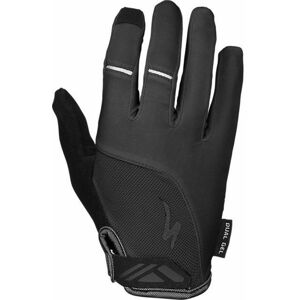 Specialized Womens's Body Geometry Dual Gel Glove Long Finger - black M