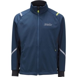 Swix Cross jacket straight Jr - Majolica blue 128