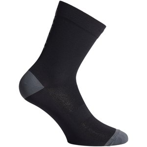 7Mesh Word Sock - 6" Unisex - Black 39-42