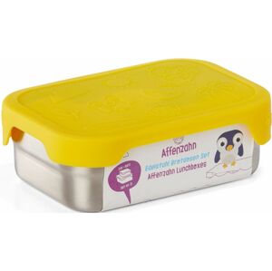 Affenzahn Stainless Steel Lunchbox Set Tiger - silber yellow uni