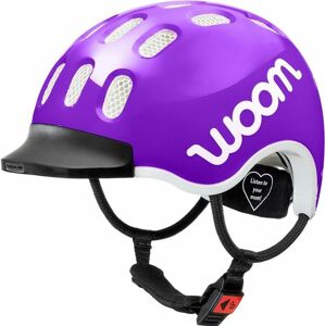 Dětská cyklistická helma Woom - fialová S (50-53)