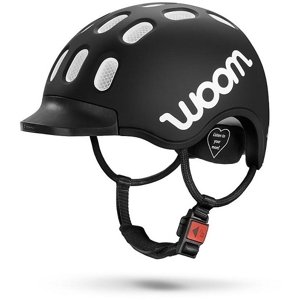 Dětská cyklistická helma Woom - černá S (50-53)