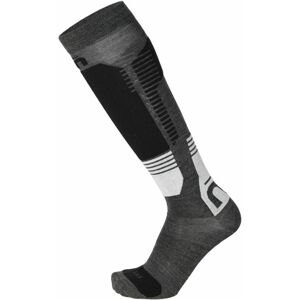 Mico Light Weight Superthermo Natural Merino Ski Socks - antracite mel 41-43