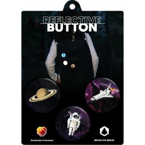 Reflective Berlin Reflective Buttons - Space uni
