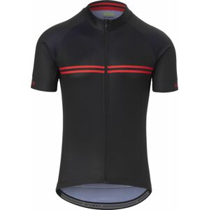 Giro Chrono Sport Jersey Black/Red Classic Stripe M