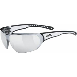 Uvex Sportstyle 204 - black white/mirror silver uni