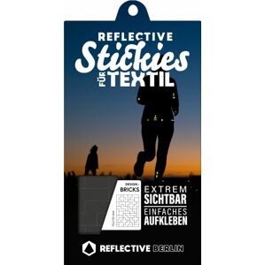 Reflective Berlin Reflective Stickies - Bricks - black uni