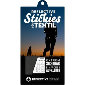 Reflective Berlin Reflective Stickies - Bricks - silver uni