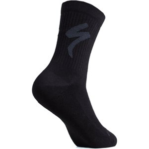 Specialized Cotton Tall Logo Sock - black 43-45