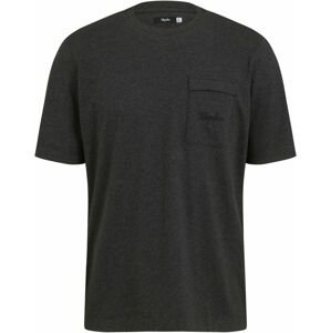 Rapha Men's Logo Pocket T-Shirt - Charcoal Marl/Black L