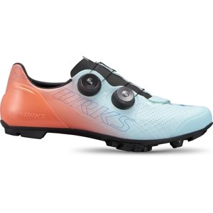 Specialized S-Works Recon - arctic blue/vivid coral/ sky blue 41